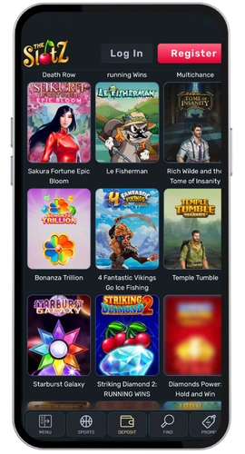 TheSlotz Casino mobile